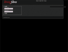 Tablet Screenshot of gallery.livingfilms.com